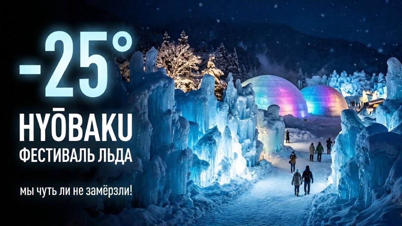 Hyobaku в Sounkyo: сюда едут, чтобы вдохнуть -25&deg;, окоченеть среди льда и ожить в онсене
