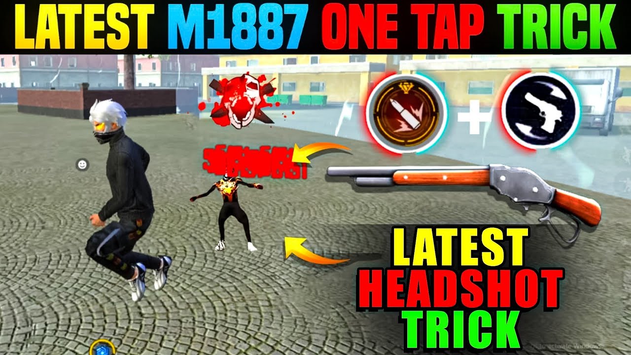 Shotgun Headshot Trick | M1887 Headshot Trick | Shotgun Se Headshot Kaise Mare | Khuni Gamers