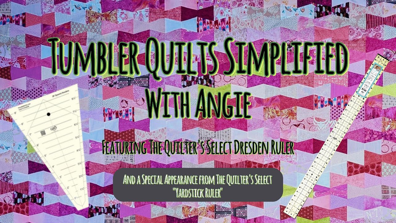 Упрощенные модели квилтов с Энджи и Feat. Quilters Select Rulers