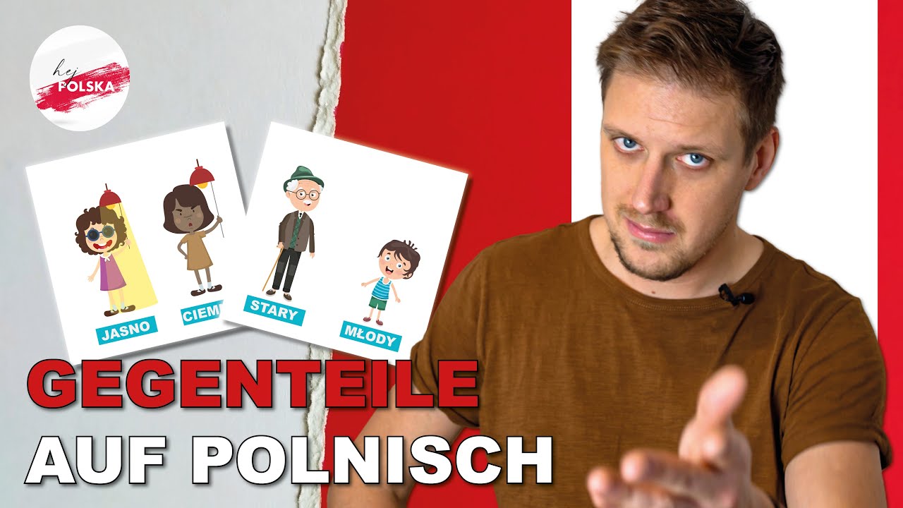 #35 Polnisch lernen | (Charakter-)Eigenschaften & Zustände: Gegenteil-Memory