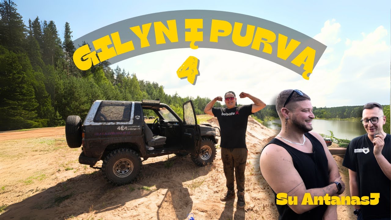ROLANDAS: GILYN Į PURVĄ (4 serija). Svečiuose AntanasJ.