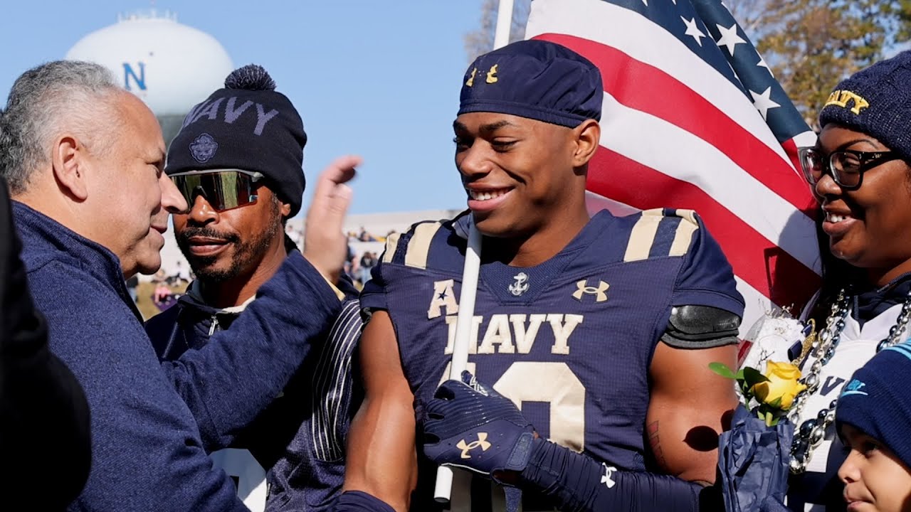 Navy Football 2024 Senior Day