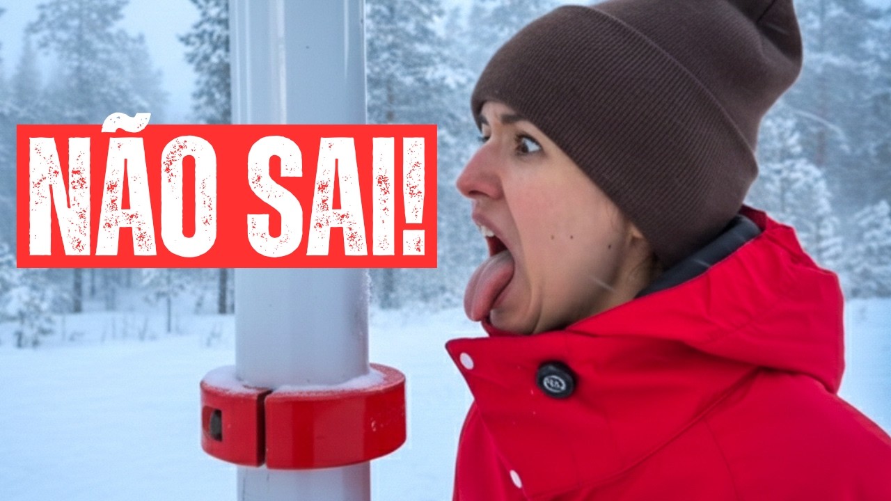 –20 °C na Rússia: CONGELAMOS TUDO... (Até minha LÍNGUA)