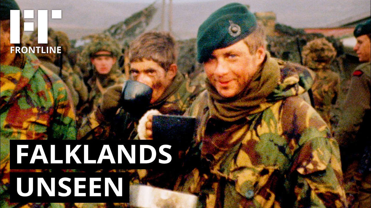 Raw Falklands War Combat Footage Never Broadcast (1982) | HD Restoration