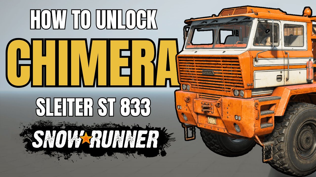 Как получить Sleiter ST 833 &laquo;Chimera&raquo; &mdash; SnowRunner