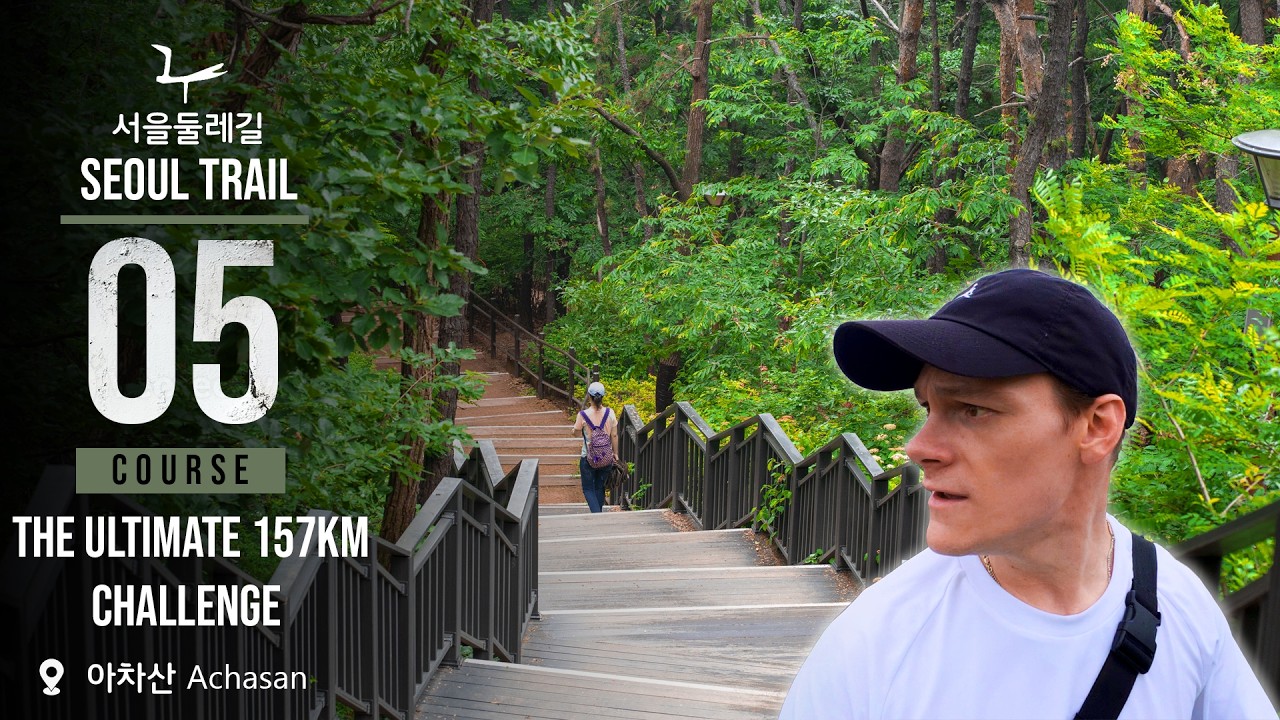 Seoul Trail Course 5 | Lush Forests on a Rainy Day - 서울둘레길