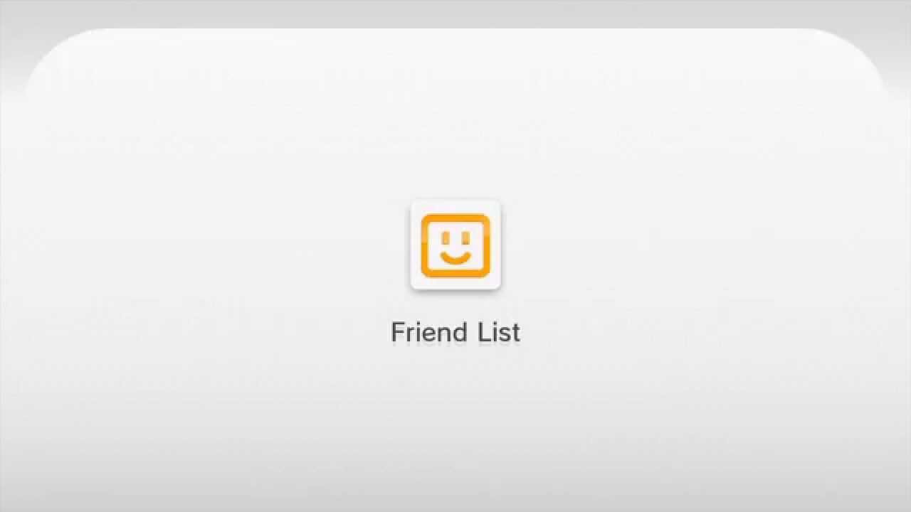 Friend List - Wii U Menu Music