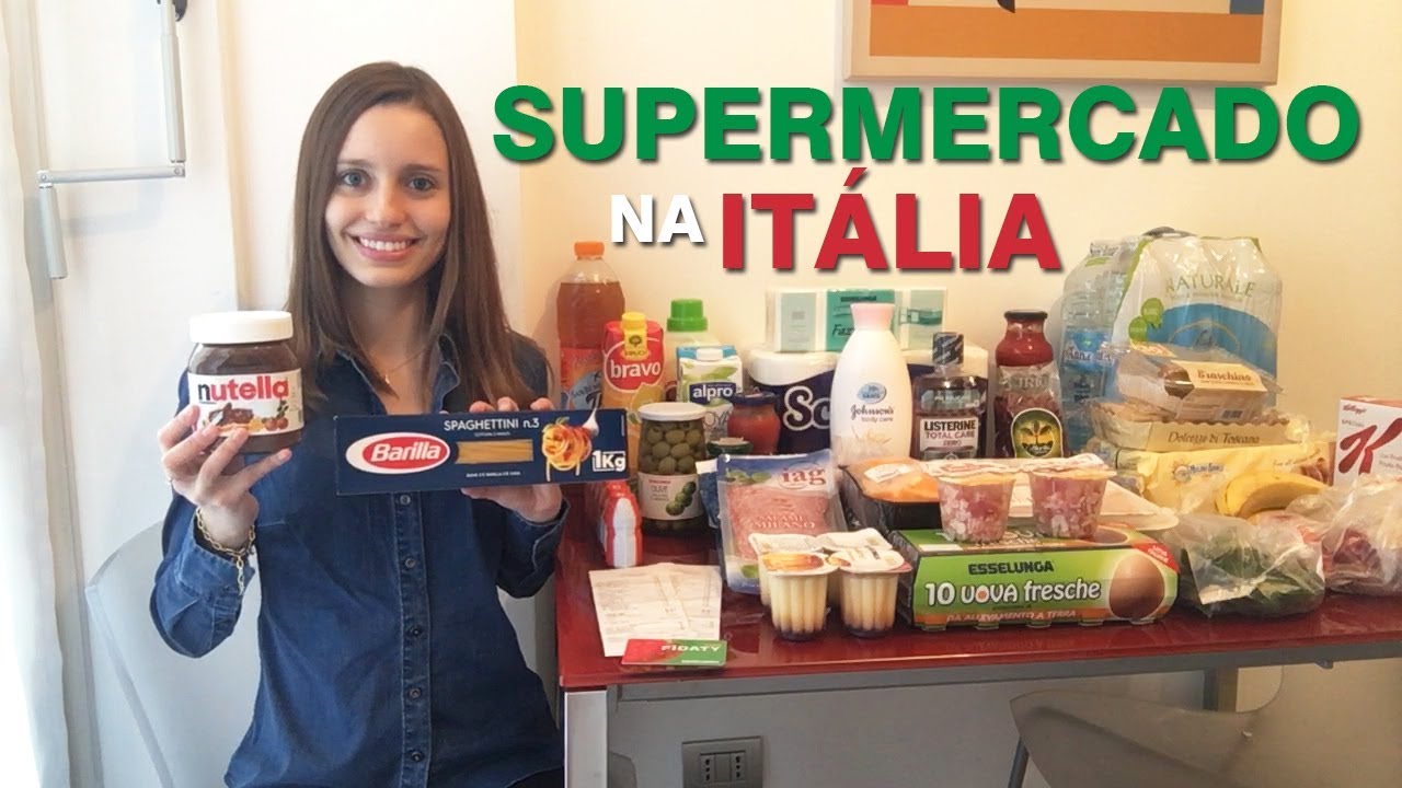 COMPRAS DE SUPERMERCADO NA ITÁLIA: Quanto custa e preços de produtos como massa, Nutella, etc.