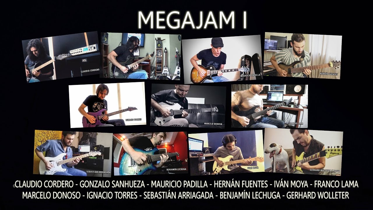 MEGAJAM I - Guitarristas Chilenos (Chilean Guitar Players)