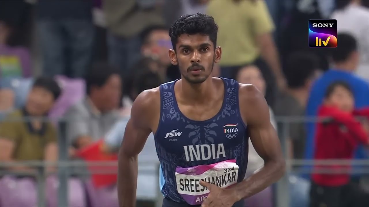 M Sreeshankar - Men's Long Jump  Final - Hangzhou 2022 Asian Games
