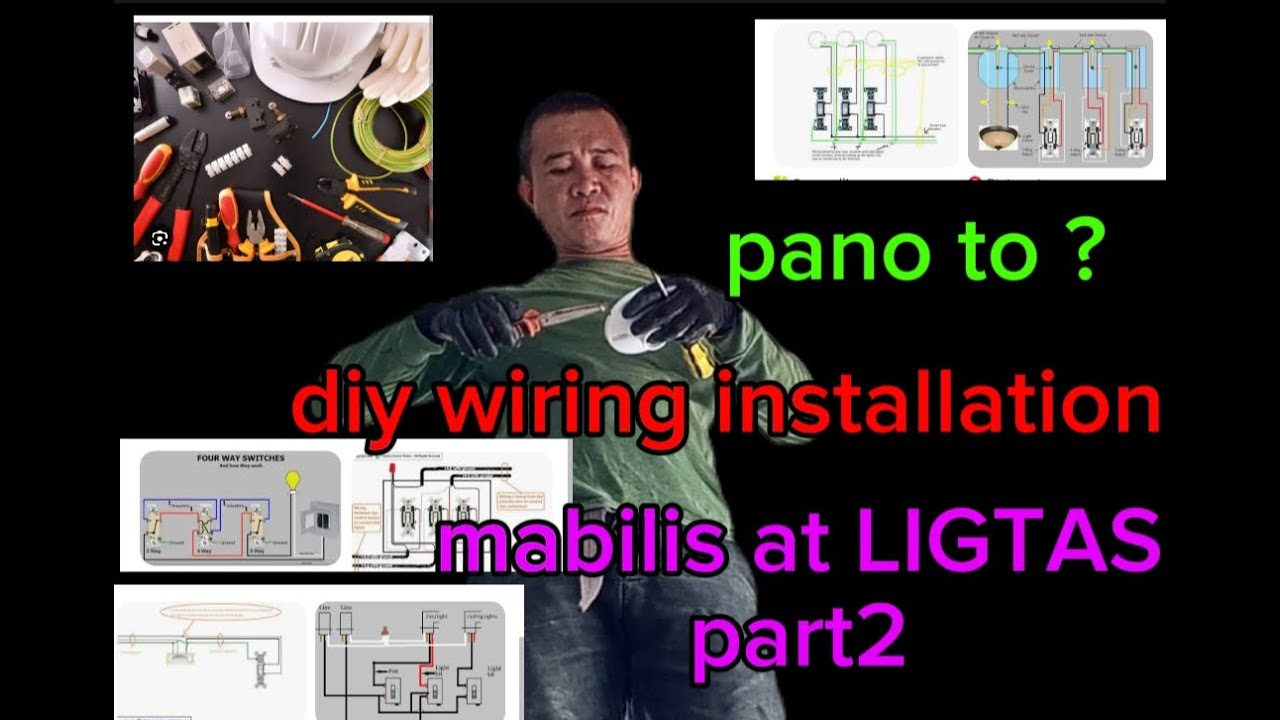Paano mag instelasyon Ng wiring Ng isangbahay. part2 pasado sa bfp at pelco.