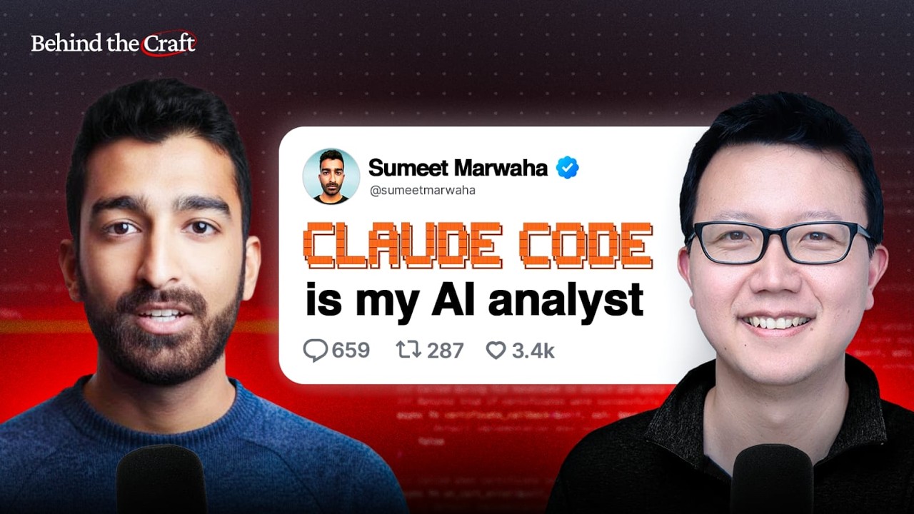 Создайте аналитика с помощью Claude Code за 50 минут | Сумит Марваха