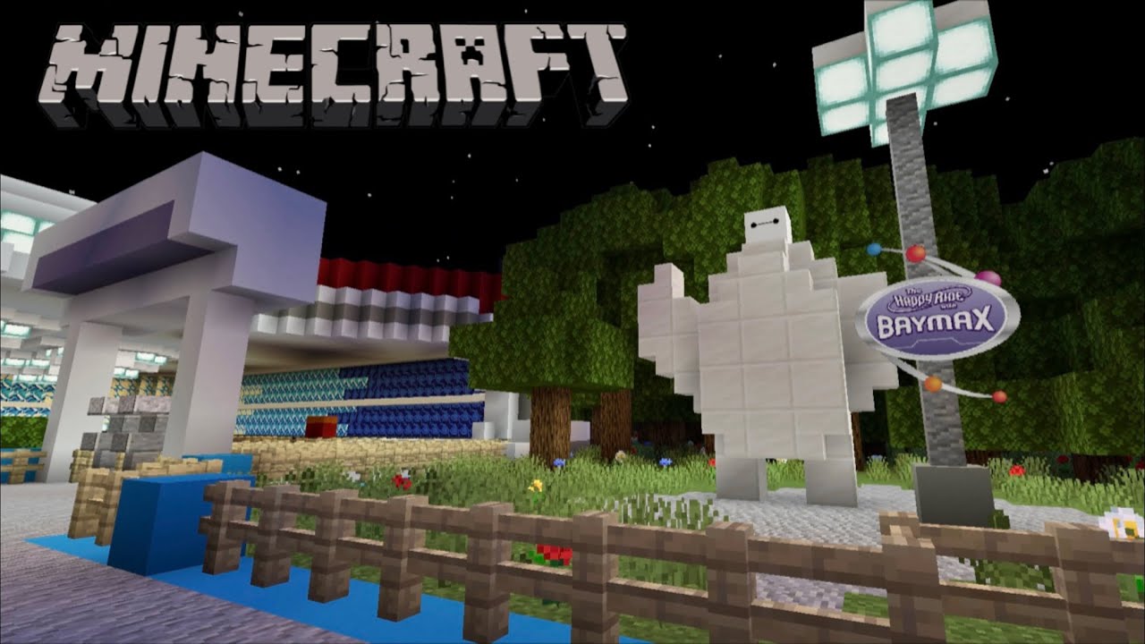 [Minecraft]改！ベイマックスのハッピーライド -Baymax’s Happy ride- 35