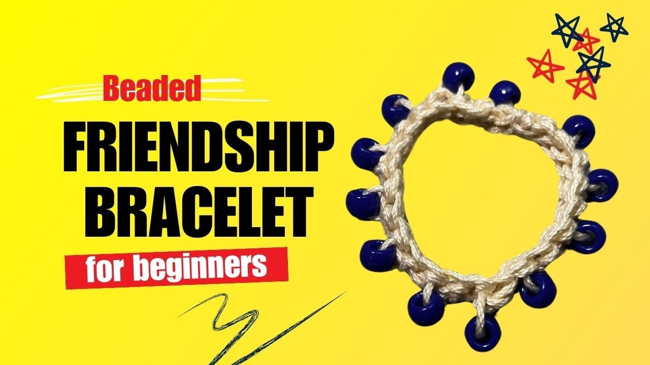 Beaded Crochet Bracelet Hack Will Change How You Make Gifts Forever! #crochet #MarthaAndMeCrafts