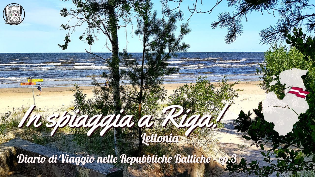 In spiaggia a RIGA! 🇱🇻 LETTONIA: Diario di viaggio nelle REPUBBLICHE BALTICHE | ep. 3