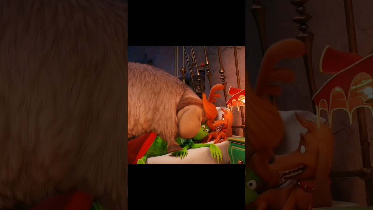 Max, did you teach him puppy eyes? 😂 | The Grinch edit #shorts
