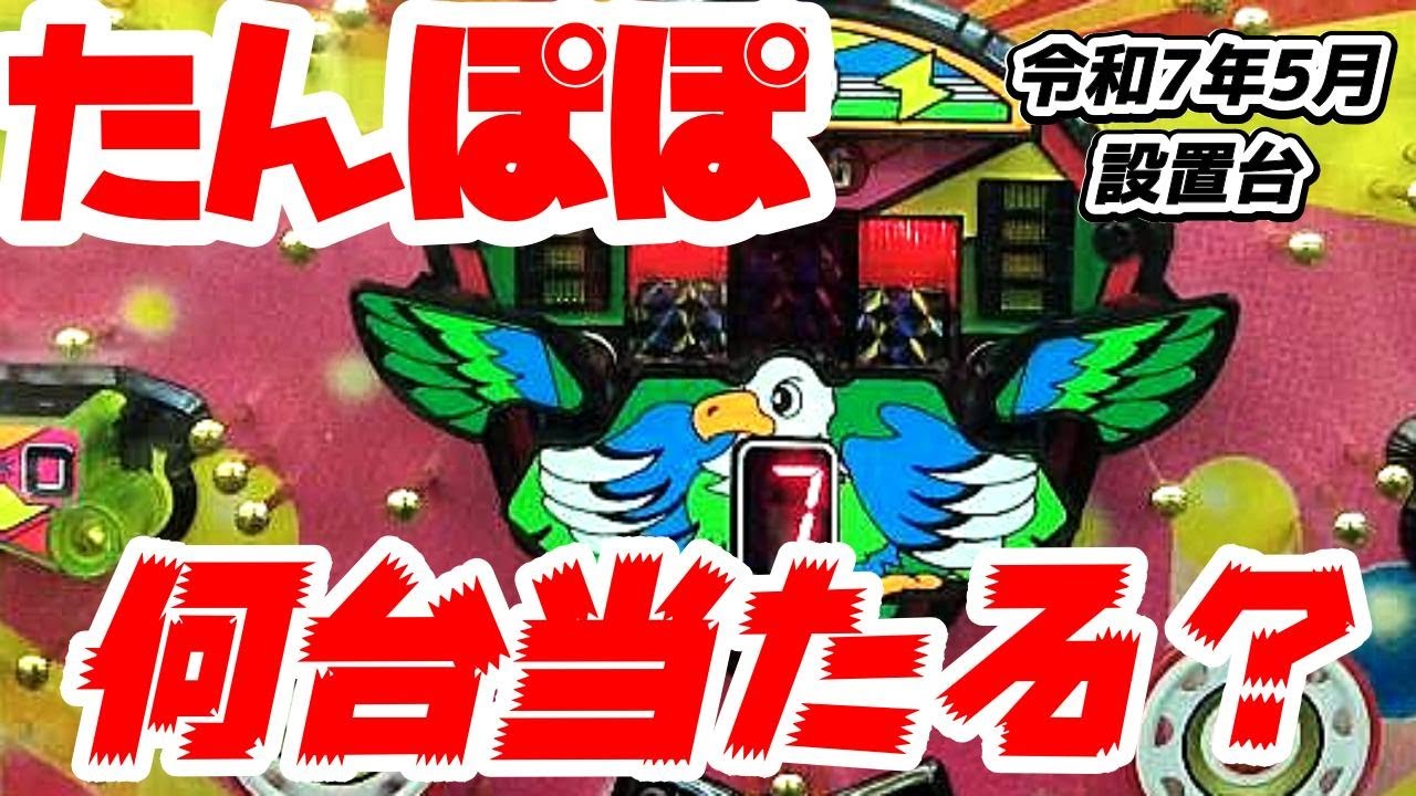 【レトロパチンコ　聖地たんぽぽ】ゲームセンターたんぽぽさんで打ち倒れ！デジパチ、権利物、アレパチ、9機種に挑戦！何台当てれる？