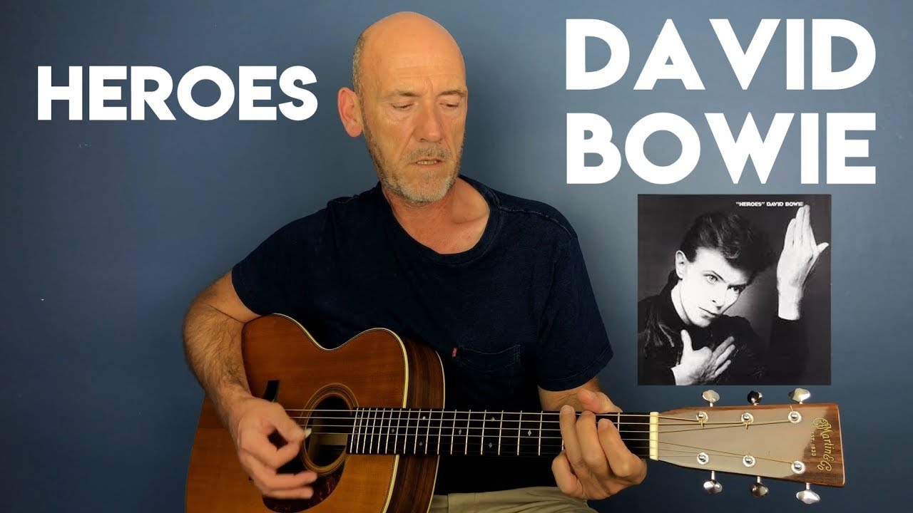 Heroes - David Bowie - Guitar lesson by Joe Murphy
