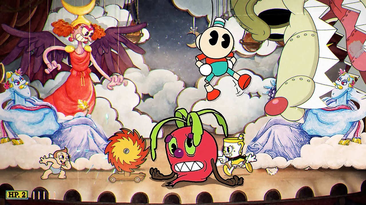 Cuphead - All Bosses With Secret Phases