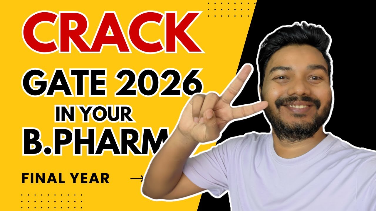 B.Pharm के साथ GATE Life Science (XL) की तैयारी कैसे करें? | Complete Strategy for GATE 2026
