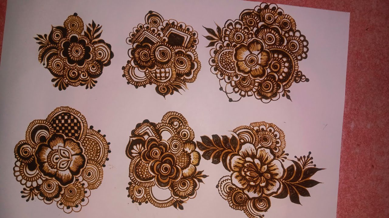 patch mehndi design
