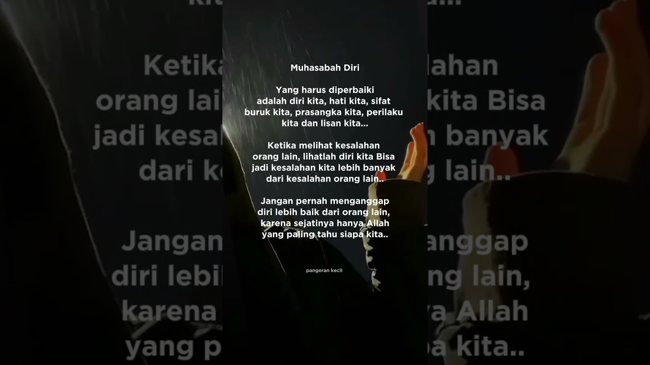 Jangan pernah menganggap diri lebih baik - motivasi kata kata