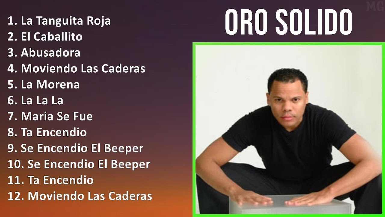 Oro Solido 2024 MIX Nuevas Canciones - La Tanguita Roja, El Caballito, Abusadora, Moviendo Las C...