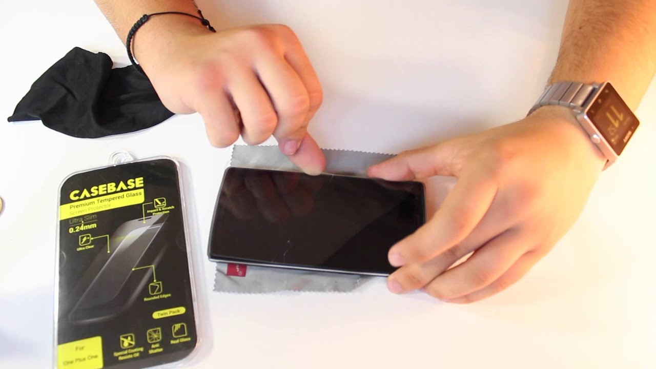 Folie de sticla pentru OnePlus One (+test de spargere)