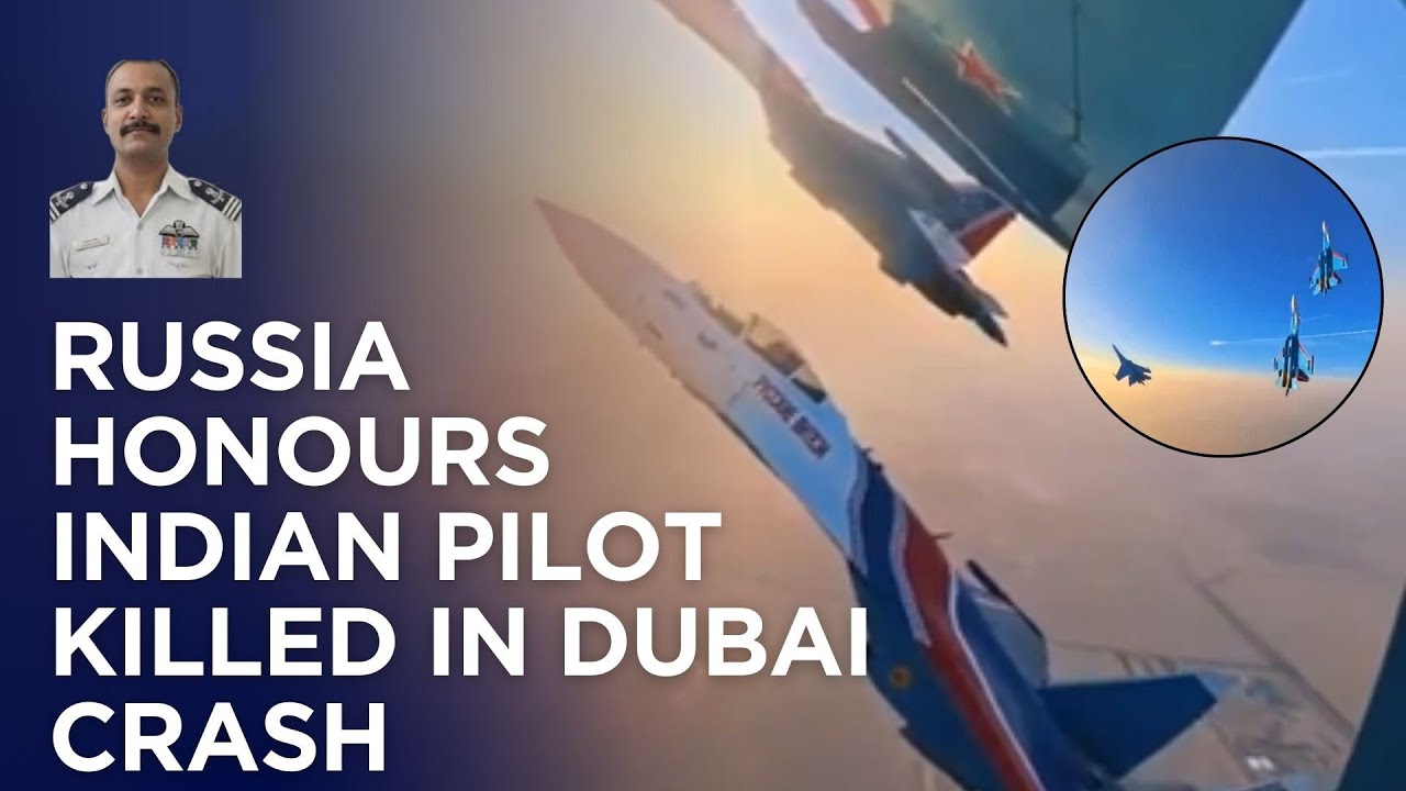 Russian Knights Honour Indian Pilot With a Tribute Aerobatic Display. A Rare Moment in Aviation.