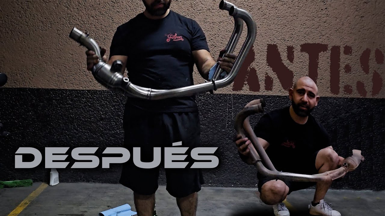 Cómo pulir los tubos de Escape de tu Moto