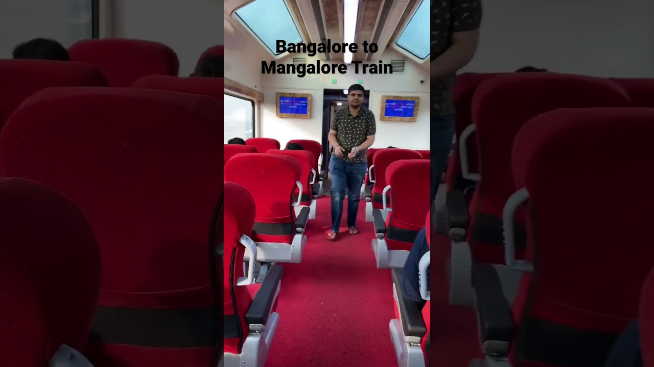 Vista dome coach Train from Bangalore to Mangalore. #vistadome #bangaloretomangalore