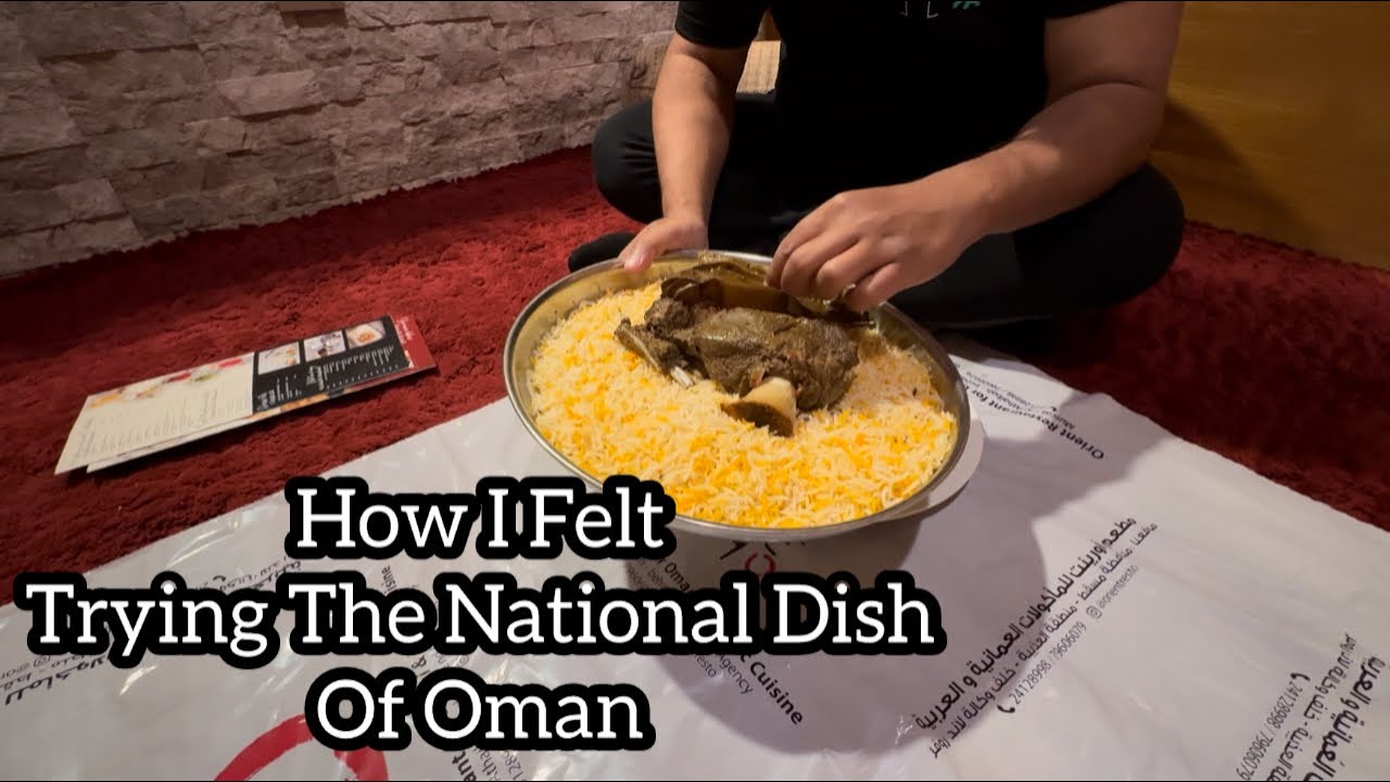 Oman&rsquo;s National Dish 🇴🇲 | First Time Trying Lamb Shuwa in Muscat #shuwa #muscat #oman #travel 
