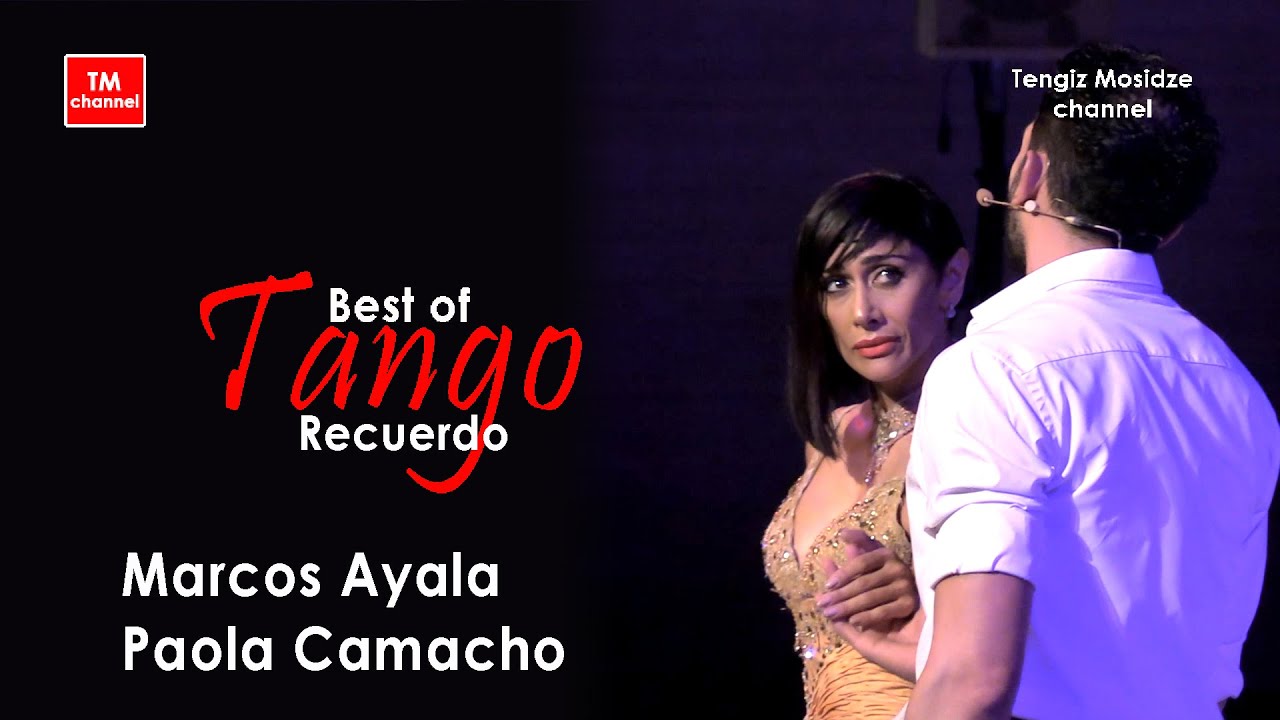 Tango dance performance. Marcos Ayala TANGO COMPANY. 
