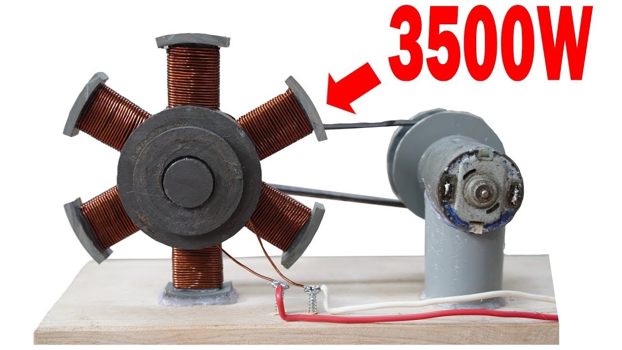 Generate Unlimited Electricity at Home with This Simple DIY Device 12 words