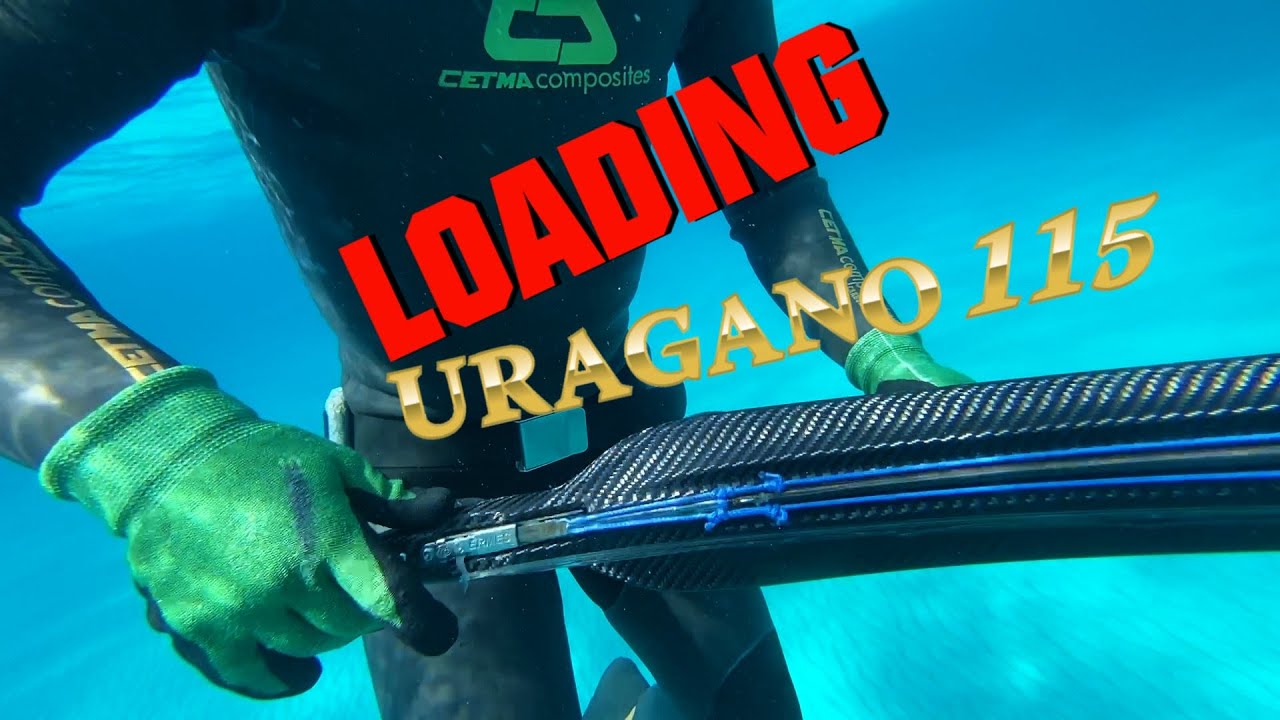 Come caricare correttamente L' URAGANO 115 [ cetma composites spearfishing]