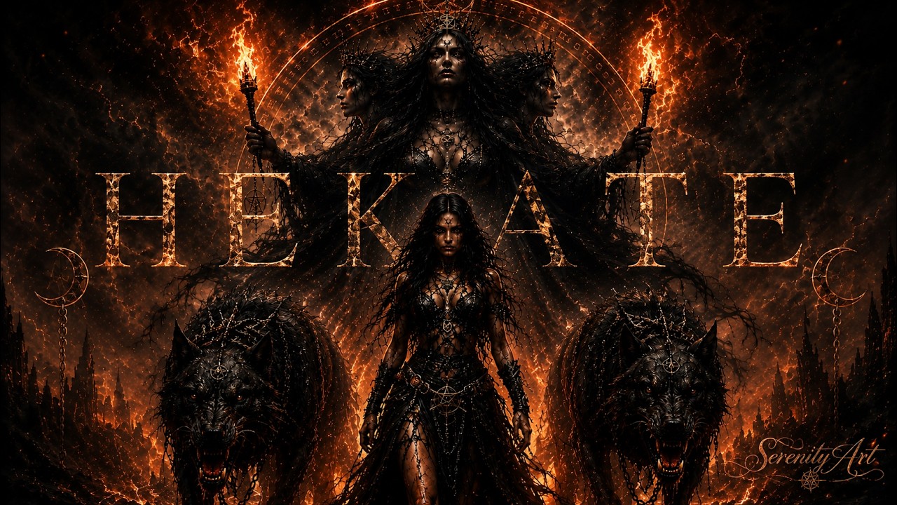 Hekate &ndash; Dark Industrial Shamanic Metal / Witch Song (Official Audio)