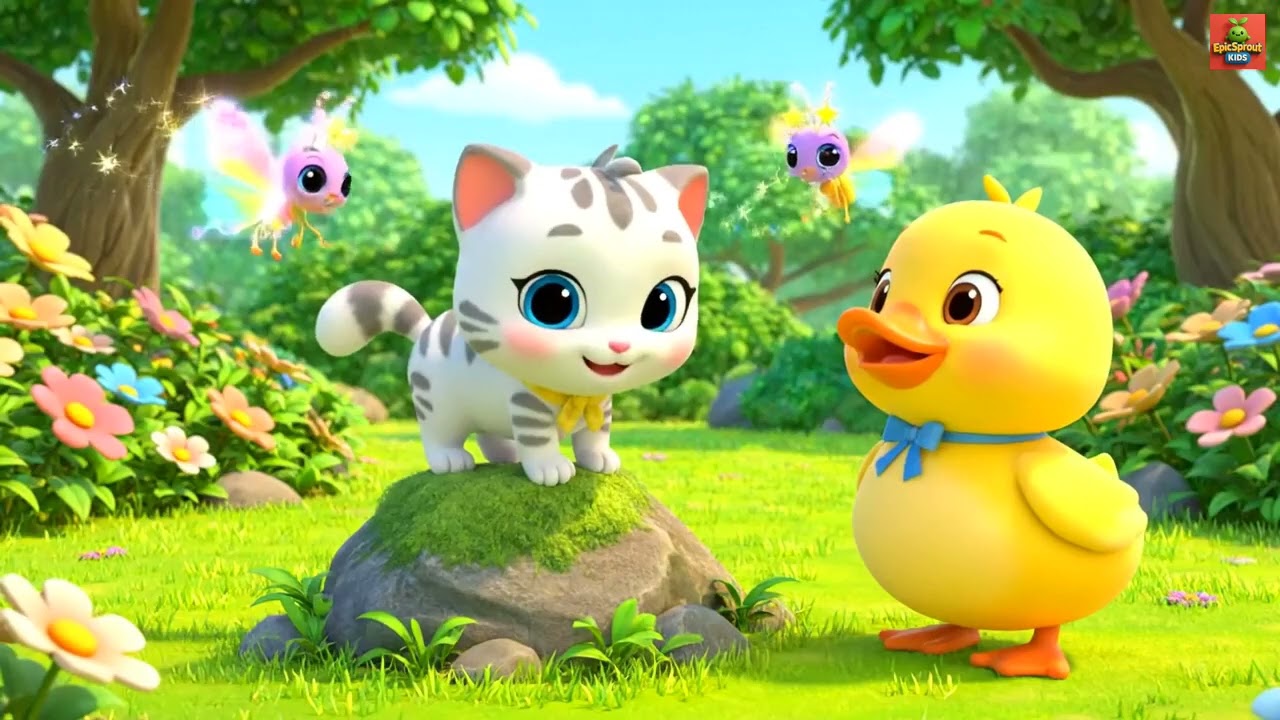 Thai | นีน่า แมวช่างสงสัย | Nina the Curious Cat | kids song
