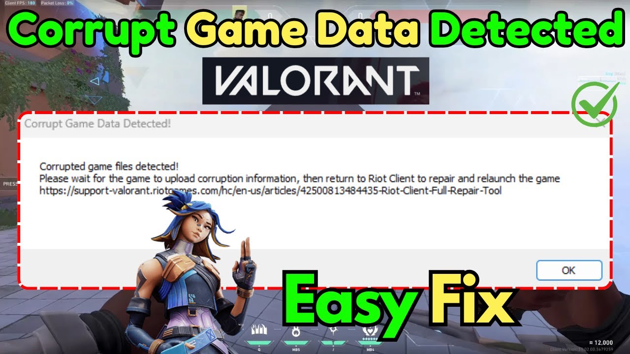 Valorant corrupted game files detected