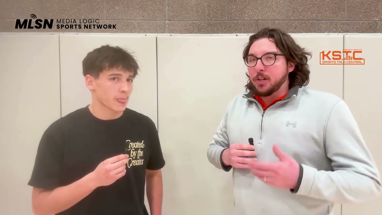 KSTC Sean Nash with Sterling's Aiden Ortega
