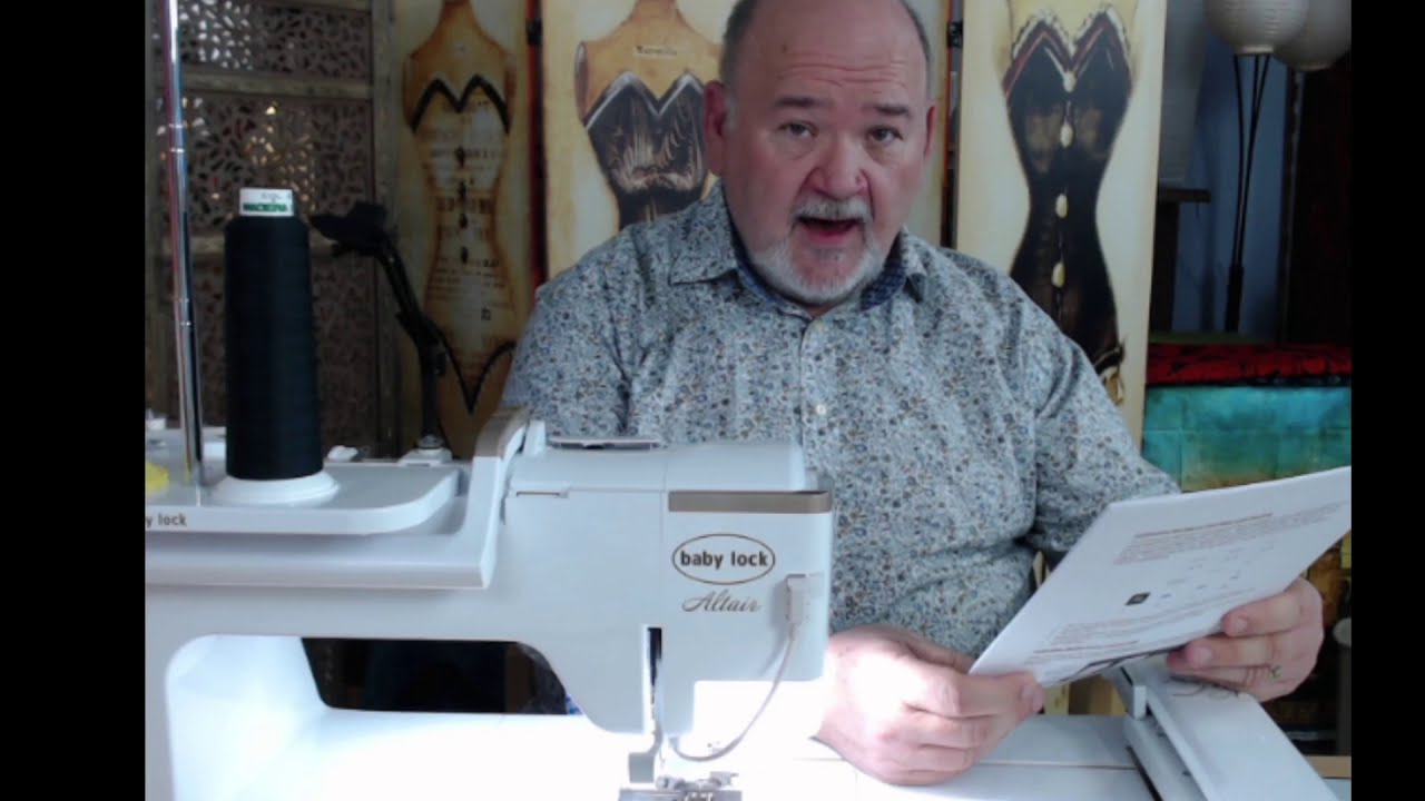 Baby Lock IQ Positioning App in Easy Mode on the Altair and Merdian for easy Embroidery Placement
