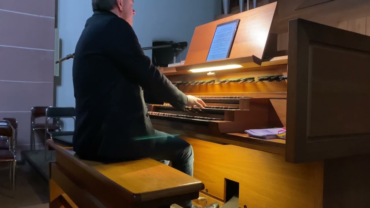 J.S. BACH, Fantaisie en la mineur BWV 904 - Thierry Mechler, orgue
