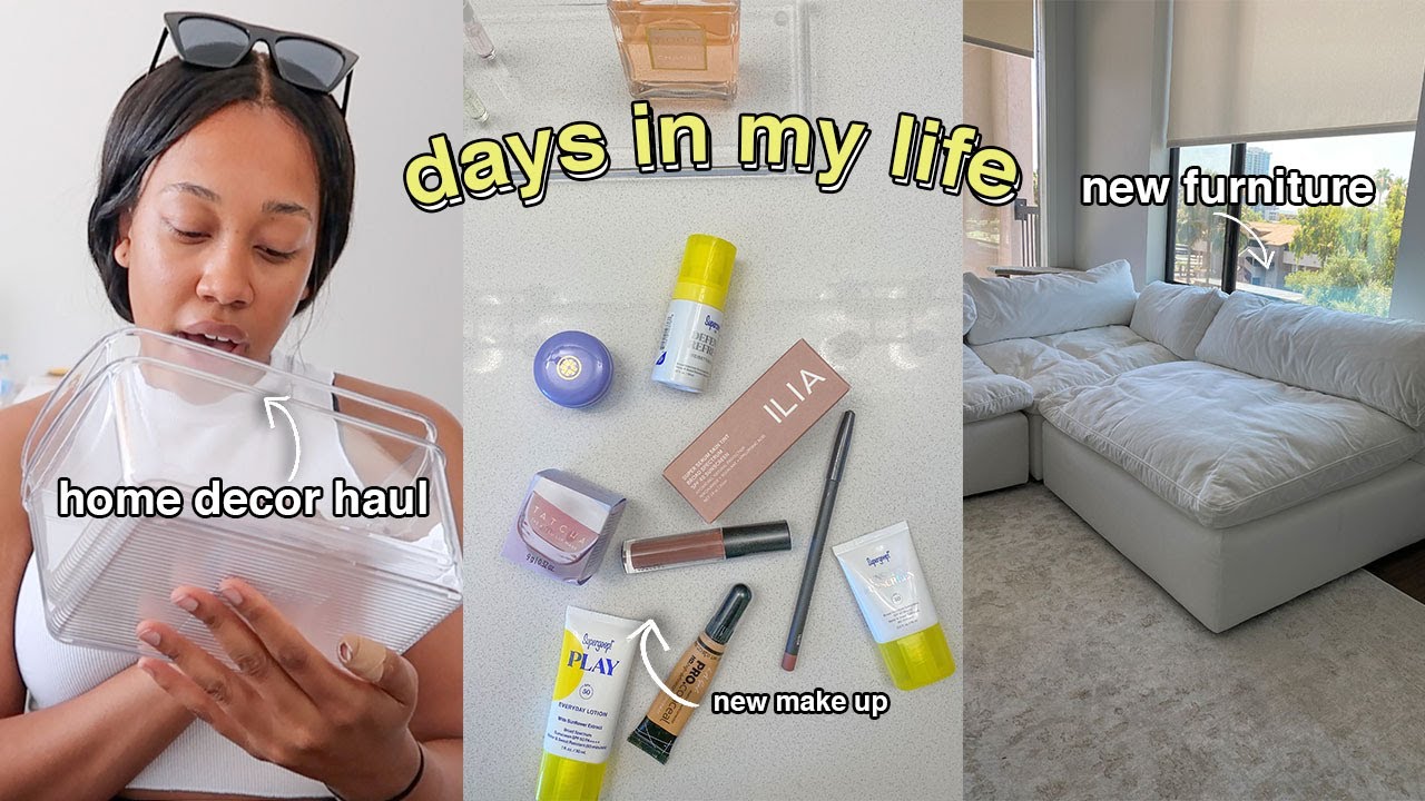 NEW FURNITURE FINALLY ARRIVED! + Huge Home Decor Haul + Extreme Cleaning| A DAY IN MY LIFE VLOG 2020