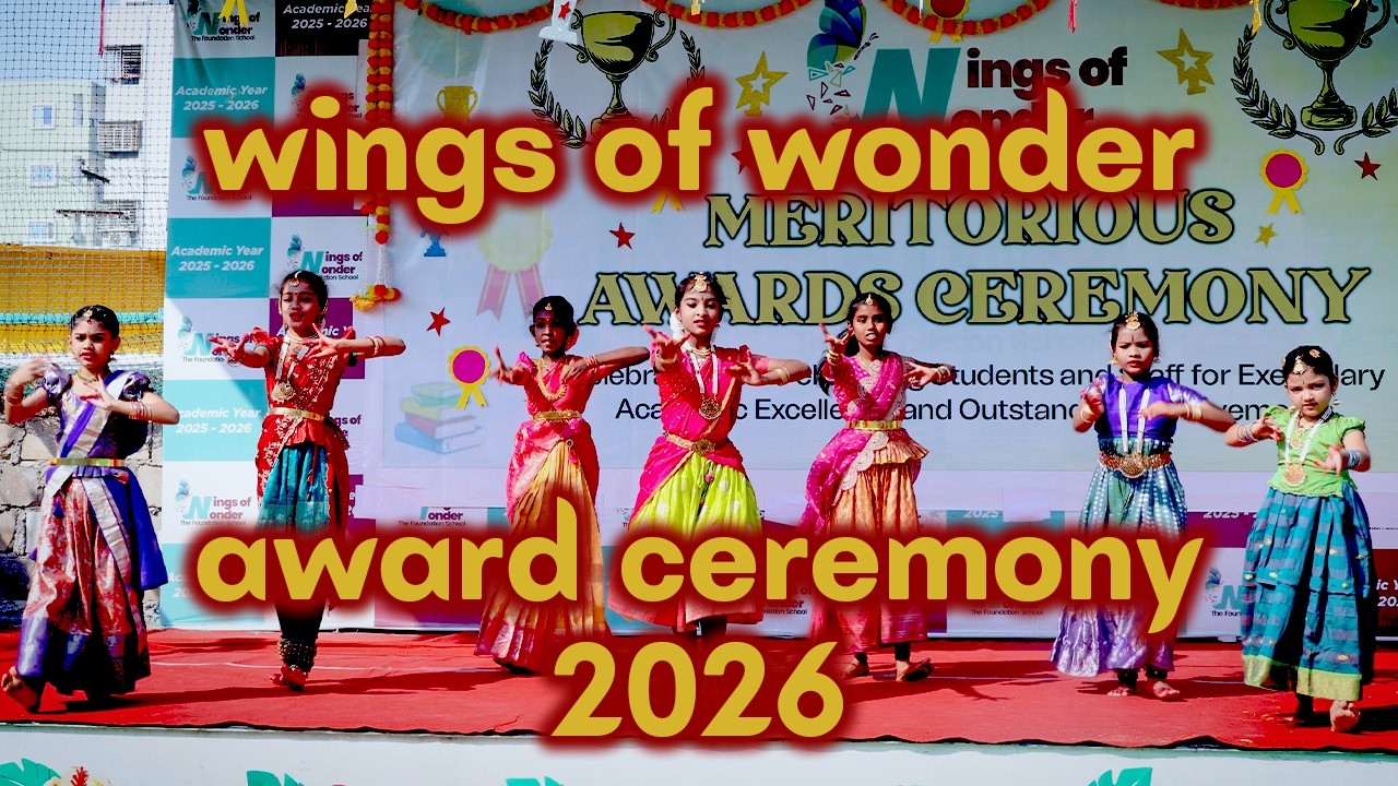 Maha Ganapatim Manasa Smarami Dance 2026 | Wings Of Wonder Award Ceremony Keosha Arts Bharatanatyam