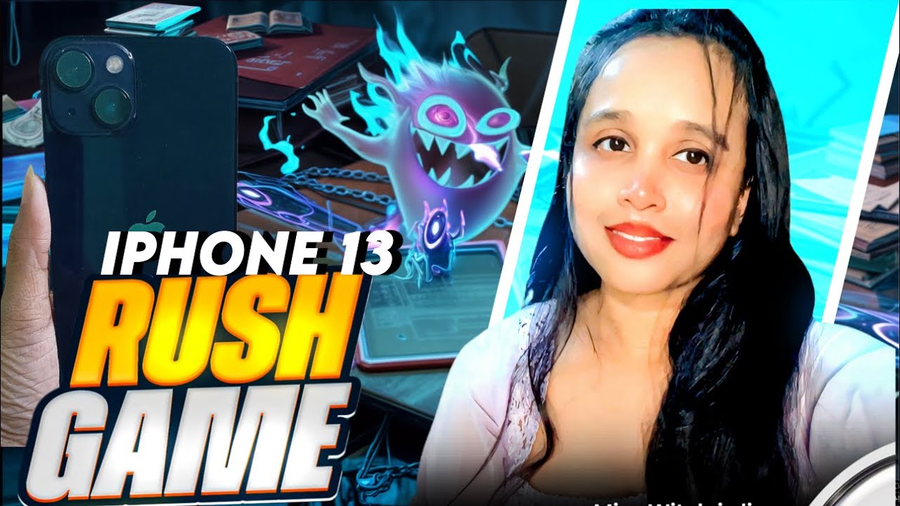 IPHONE 13 60Fps Rush Gameplay W Miss Witch is Live |#short #girlgamer #bgmi #pubgm #shorts #bgmilive