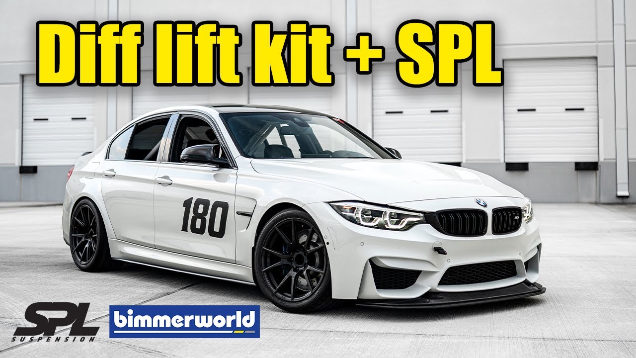 Installing a Bimmerworld Diff Lift Kit + SPL Arms on My F80 M3 Track Build!