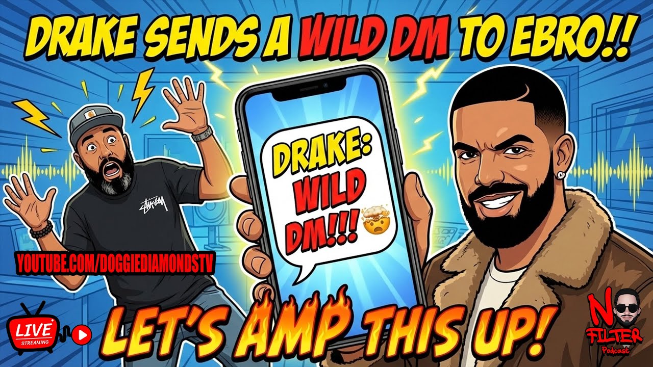 ⚔️ Drake Sends A WILD DM To Ebro After Hot 97 Exit! Let's Amp This UP!