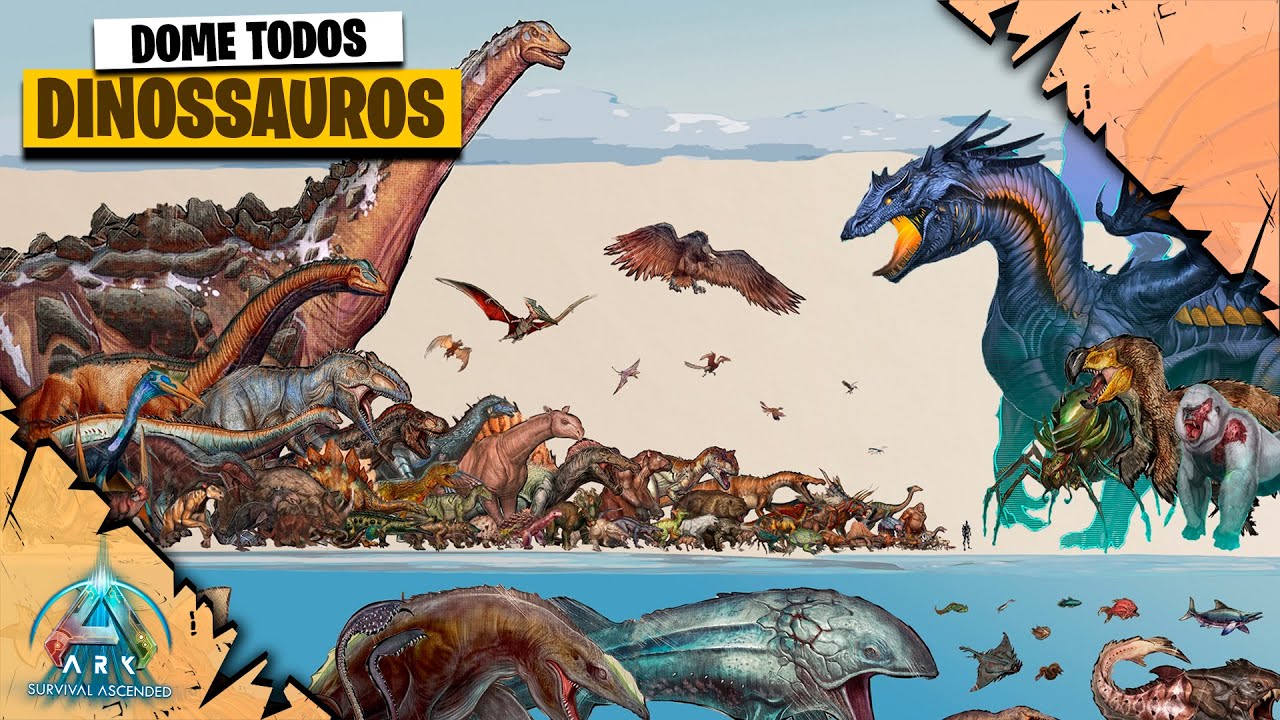 COMO DOMAR DINOS NO ARK SURVIVAL