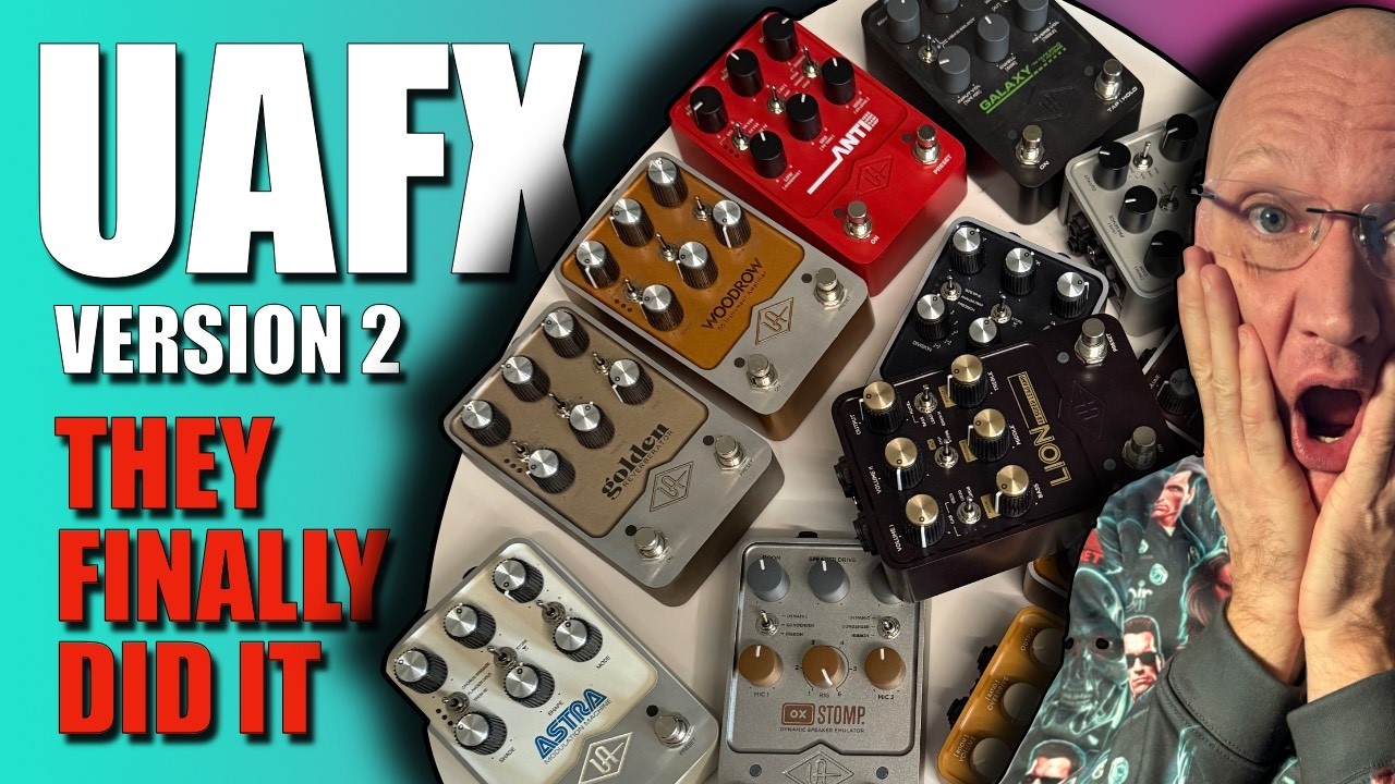 THESE PEDALS ARE NOW USABLE! UAFX 2.0 Update