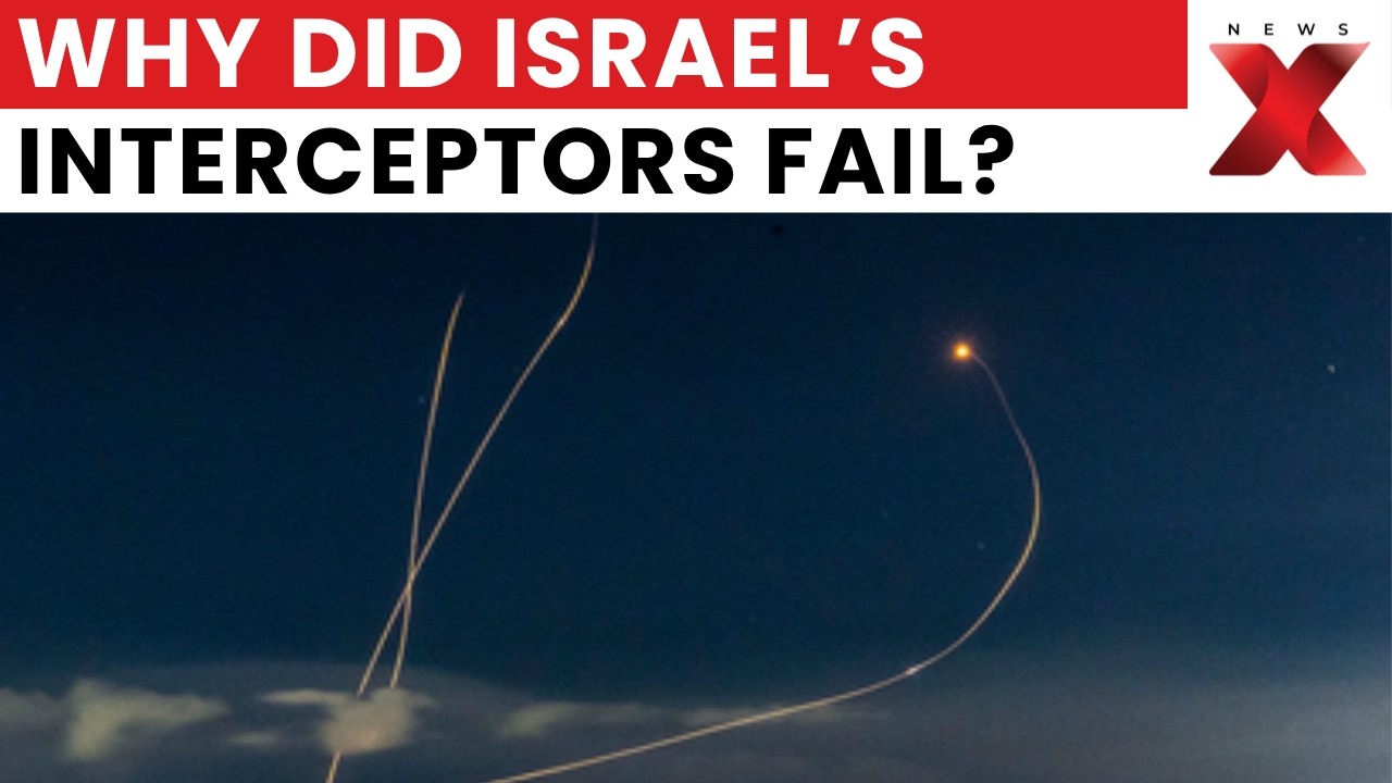 Israel&rsquo;s Air Defence Questioned: 12 Interceptors Fail Against Iranian Missile | NewsX