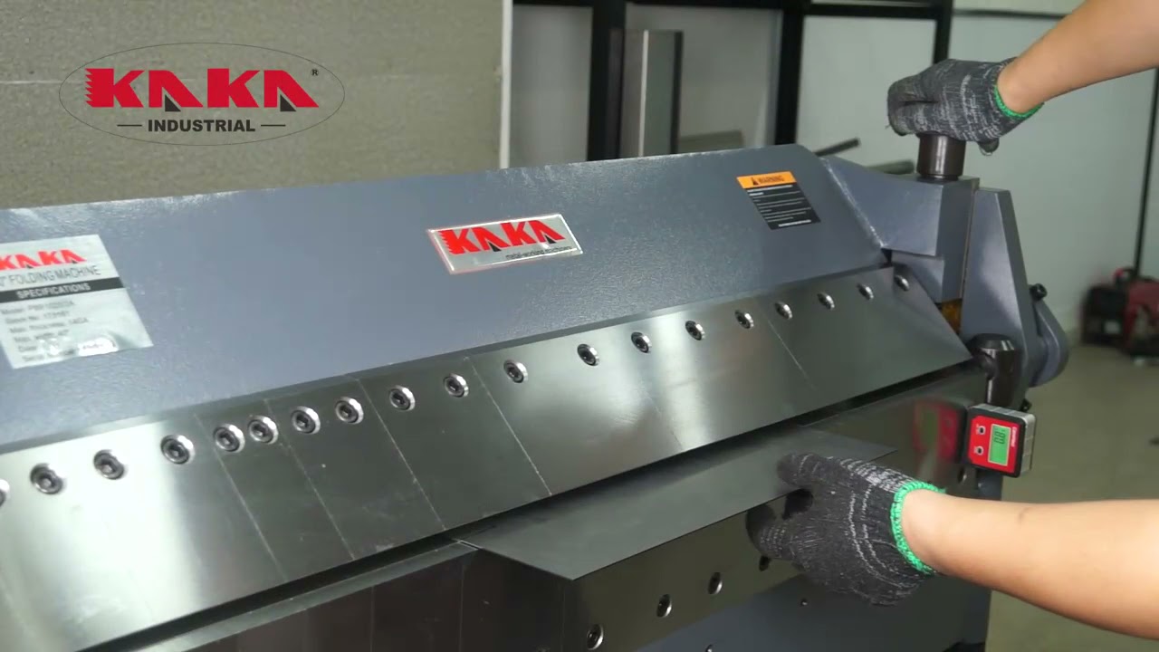 KAKA Industrial PBB-4014A 40-Inch Pan and Box Brake Foot Clamp, Sheet Metal Folding Machine